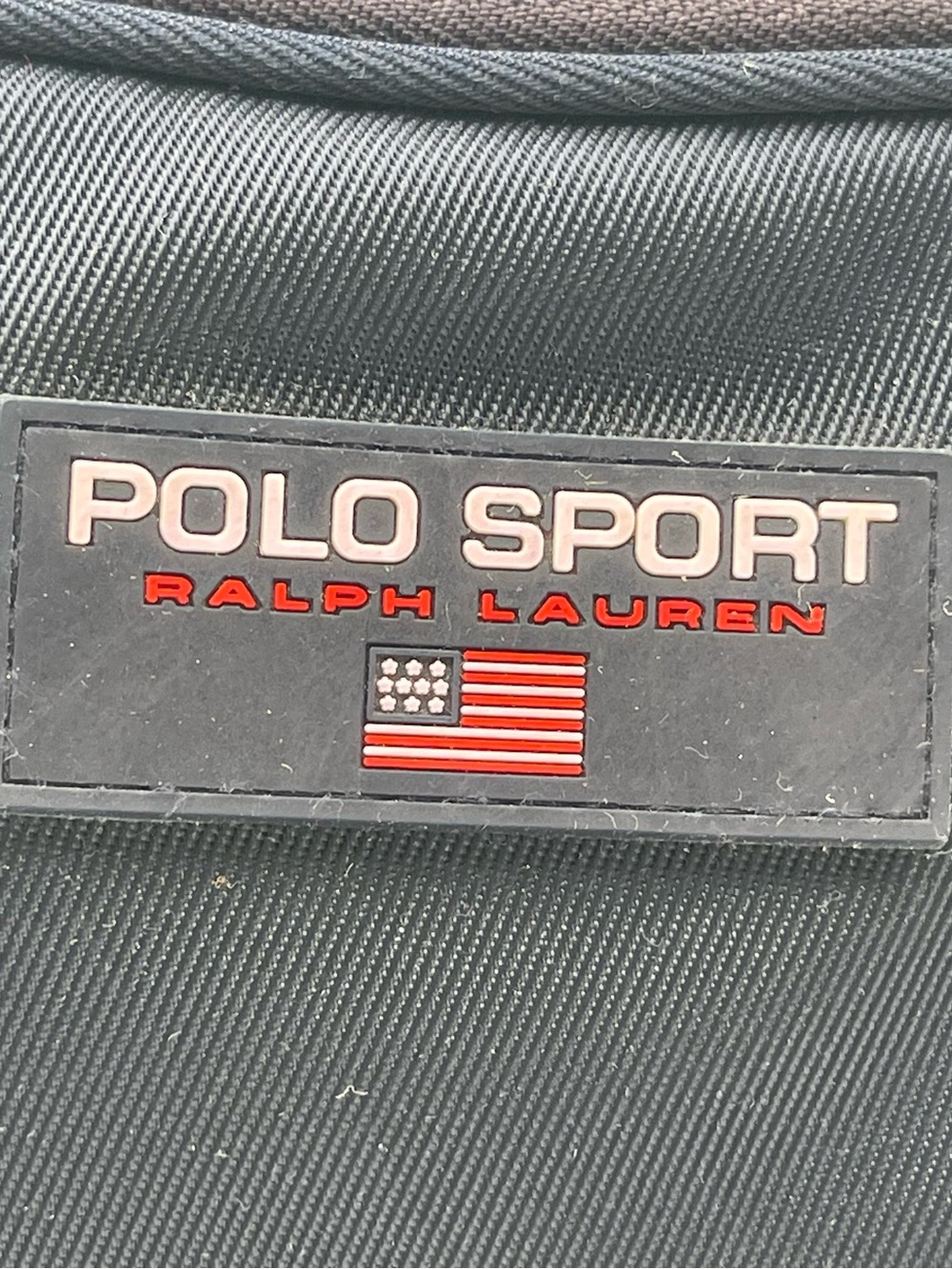 Vintage 90s Polo Sport Ralph Lauren Small Mini Backpack Navy Logo Preppy USA - Picture 2 of 13
